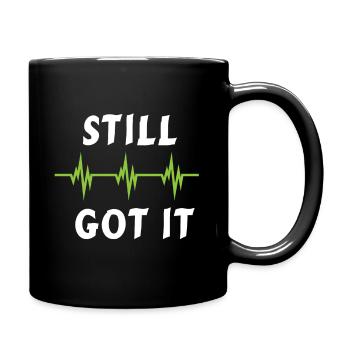 Cardio chirurgical patient - bypass rythme cardiaque pouls - Mug uni - noir - Droite