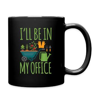 Gardening product Gift for a Vegetable Gardener - Full Colour Mug - black - Right