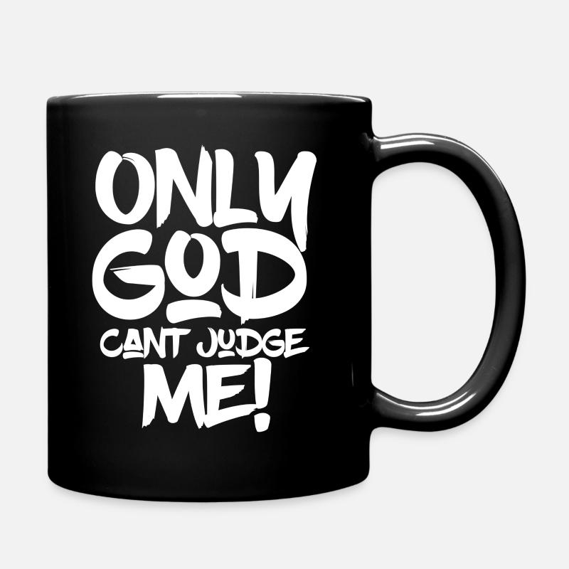 hip hop - Full Colour Mug - black