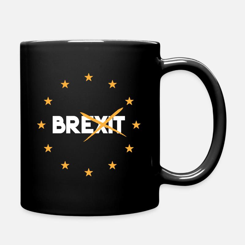 Anti-Brexit - Full Colour Mug - black