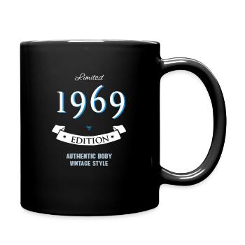 1969 geburtstag 50 jahre jubiläum geschenk 50. geb - Tasse einfarbig - Schwarz - Rechts