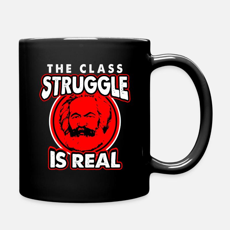 Communisme Lénine Marx Lutte des classes social - Mug uni - noir