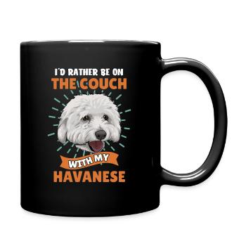 Havanais havanais - Mug uni - noir - Droite