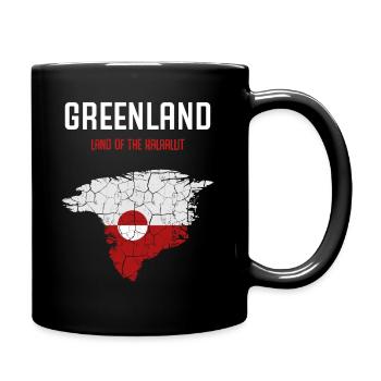 Greenland - Full Colour Mug - black - Right