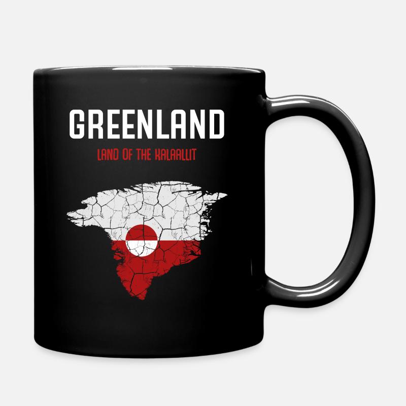 Greenland - Full Colour Mug - black