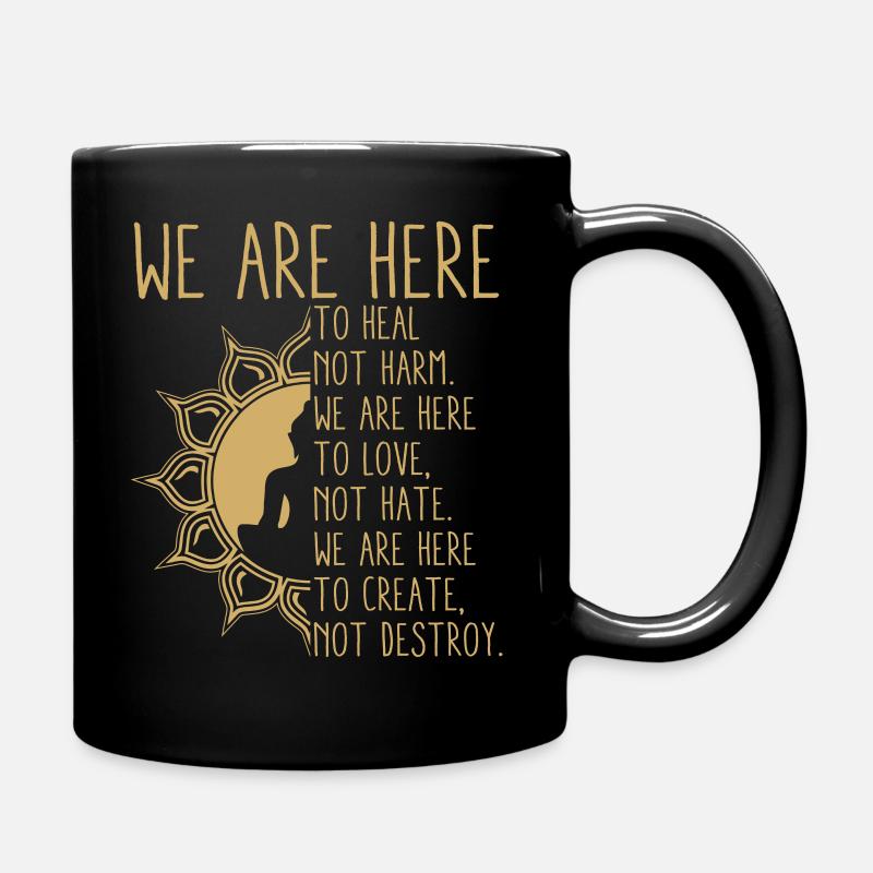 Inspiration bouddhiste - Mug uni - noir