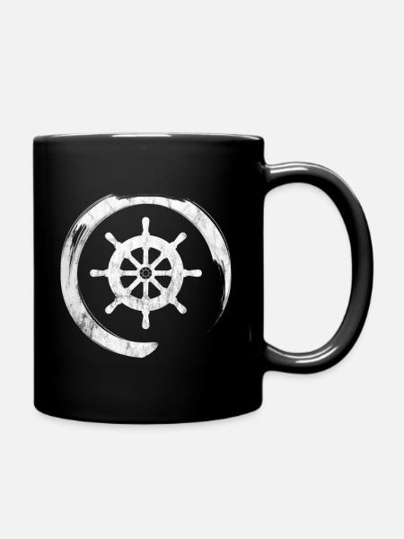 Roue de fortune du dharma - Mug uni - noir