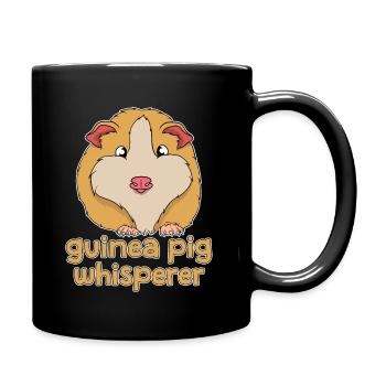 Cobaye animal de compagnie chuchoteur amour cadeau - Mug uni - noir - Droite