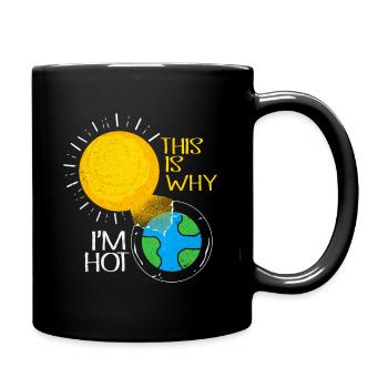 Earth Day - Full Colour Mug - black - Right