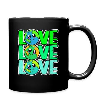 Earth Day - Full Colour Mug - black - Right