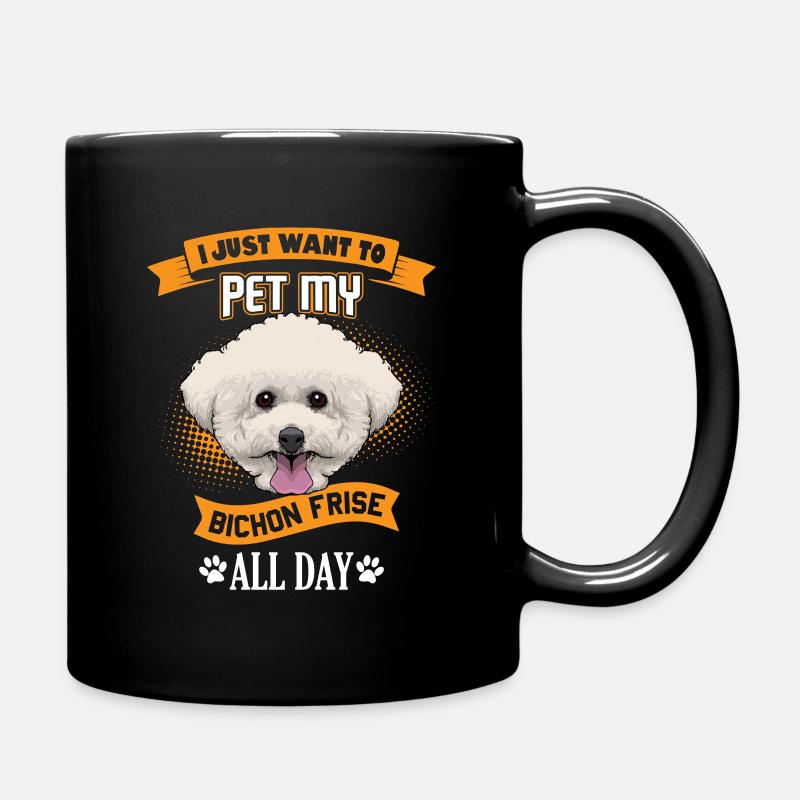 Bichon Frise - Mug uni - noir