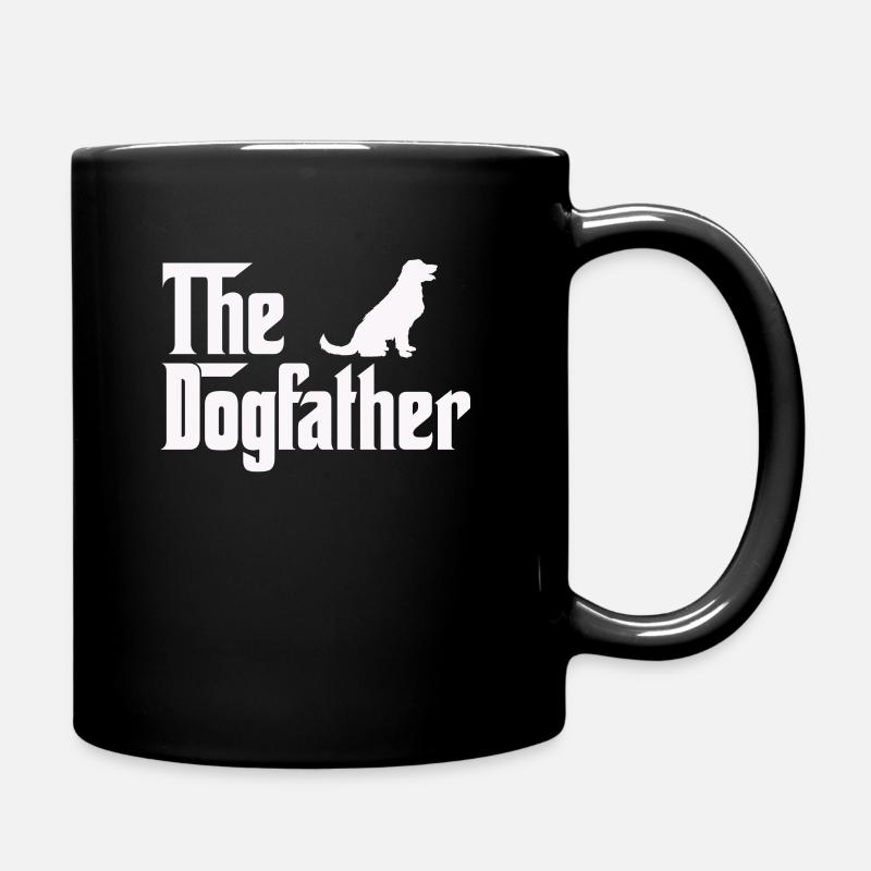 the dogfather - Full Colour Mug - black