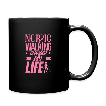 Nordic Walking Randonner Nordic Walk Mama - Mug uni - noir - Droite