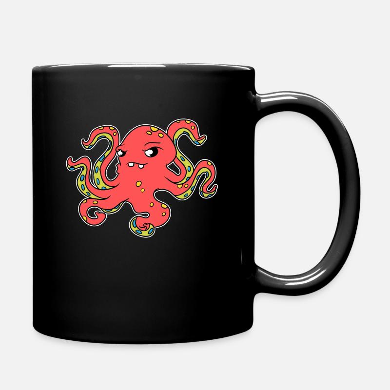 Octopus poulpe poulpe poisson cadeau - Mug uni - noir