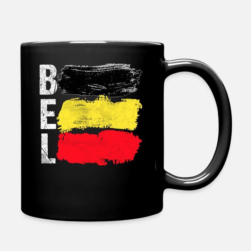 Belgique - Mug uni - noir