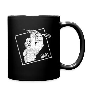 Darts Gift - Full Colour Mug - black - Right