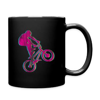 BMX Sport - Full Colour Mug - black - Right