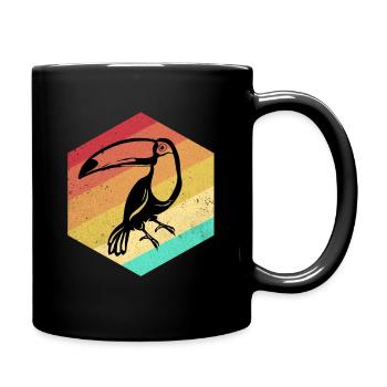 Toucan - Full Colour Mug - black - Right
