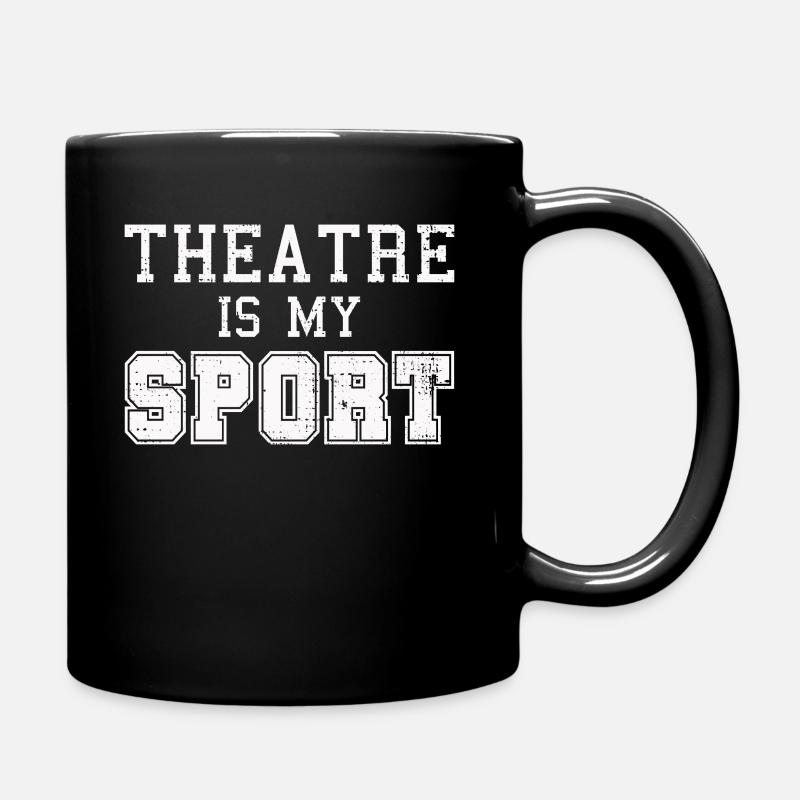 théâtre - Mug uni - noir