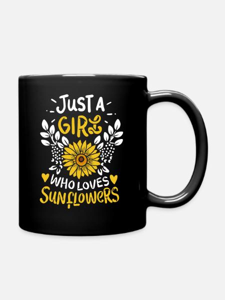 tournesol - Mug uni - noir