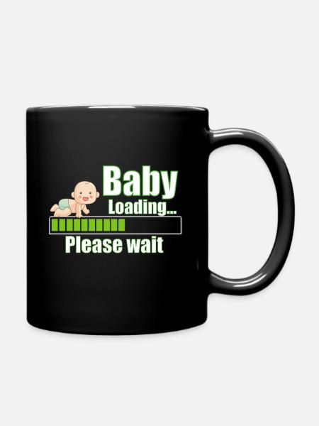 Chargement de bébé - Mug uni - noir