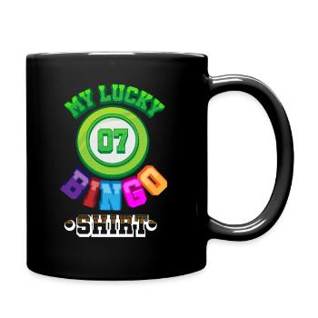 loto - Mug uni - noir - Droite