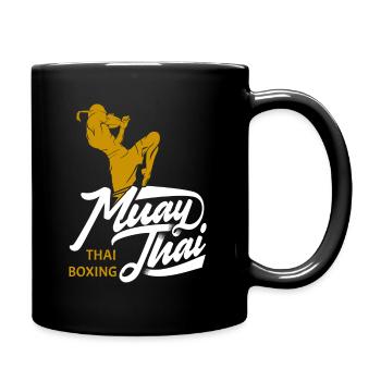 Muay Thai - Mug uni - noir - Droite