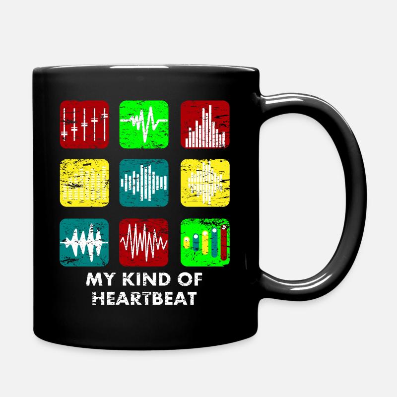 Technicien Son Technicien Audio Musique - Mug uni - noir