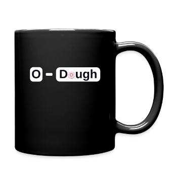 Idée de cadeau pour la clé de clavier Okey Dokey Donut - Mug uni - noir - Droite