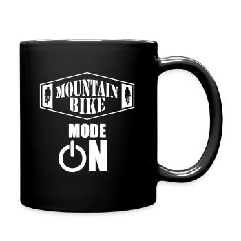Mountain bike - Full Colour Mug - black - Right