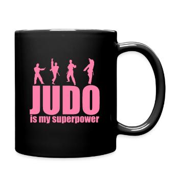 Judoka Kampfkunst Kampfsport Judo Judo Damen - Tasse einfarbig - Schwarz - Rechts