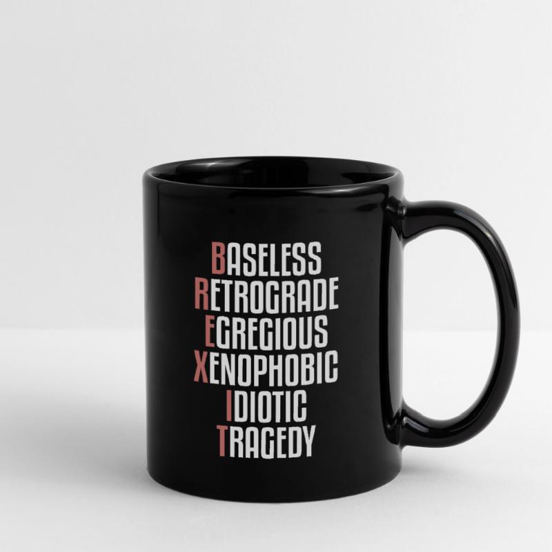 Brexit, British Exit, EU exit, referendum Full Colour Mug