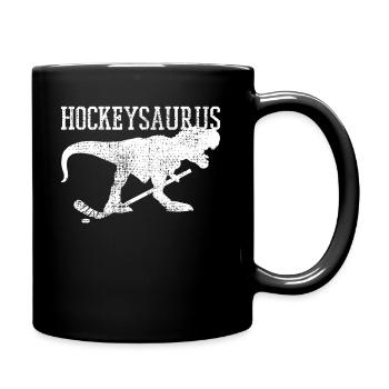 Hockey hockey - Mug uni - noir - Droite