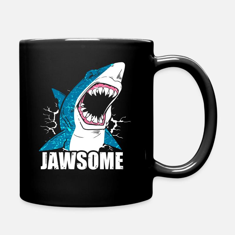 Requin requin - Mug uni - noir