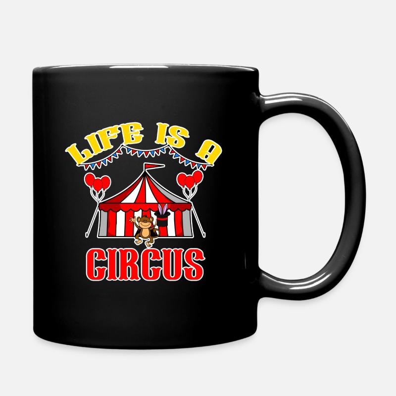 Circus life - Full Colour Mug - black
