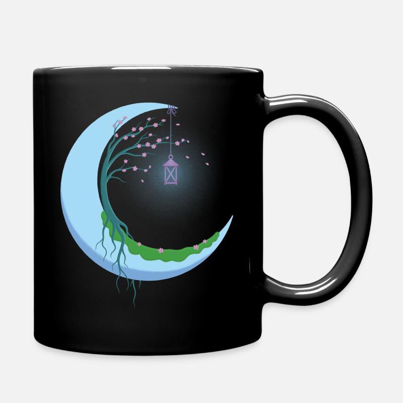 lune - Mug uni - noir