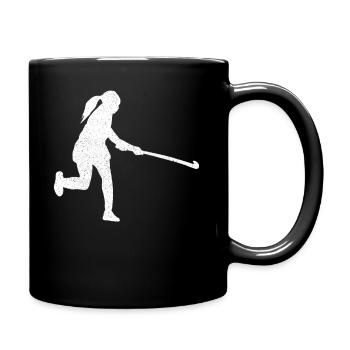 Field hockey - Full Colour Mug - black - Right