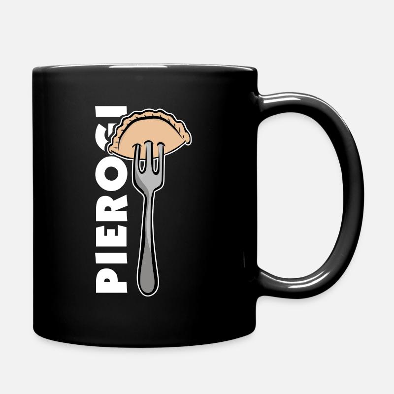 Pierogi - Tasse einfarbig - Schwarz