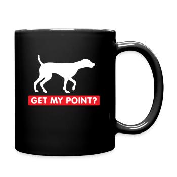 Allemand Cheveux courts Pointer propriétaire de chien cadeau - Mug uni - noir - Droite