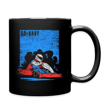 GoKart Course - Mug uni - noir - Droite