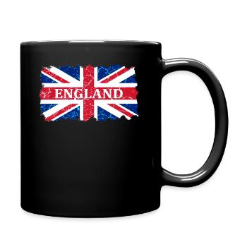 Drapeau angleterre - Mug uni - noir - Droite