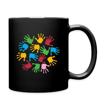 Kindergarten Crafts - Full Colour Mug - black - Right