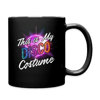 Ceci est ma chemise de soirée disco costume disco - Mug uni - noir - Droite