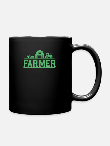 Paysans - Mug uni - noir