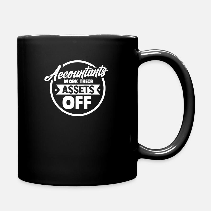 Accounting Accountant Accountant Gift - Full Colour Mug - black