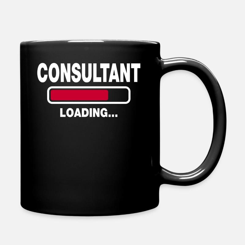 Consultant - Mug uni - noir