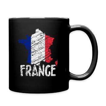 France Paris - Mug uni - noir - Droite