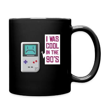 90s party outfit costume clothes clothing - Full Colour Mug - black - Right