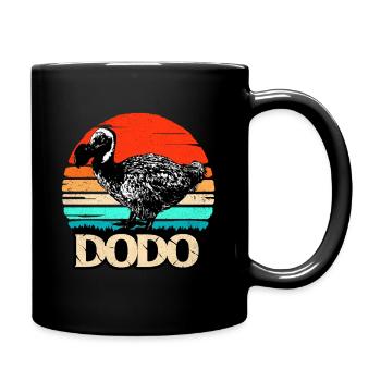 Dodo - Tasse einfarbig - Schwarz - Rechts