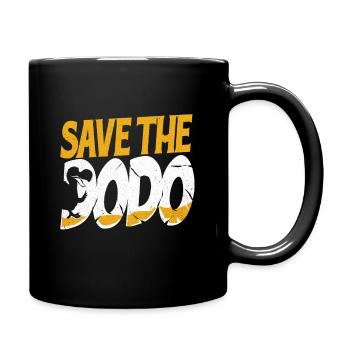Dodo - Mug uni - noir - Droite